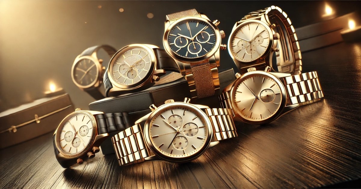 gold watches for men